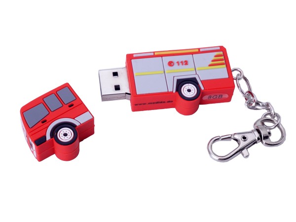 USB-Stick Feuerwehrwagen 8 GB