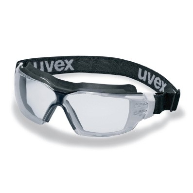 Vollsichtbrille uvex pheos cx2 sonic, weiß/schwarz